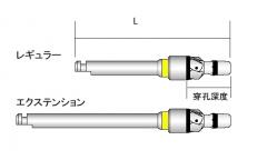 テーパー用カウンターボアードリルIN