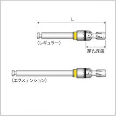 カウンターボアードリルIN