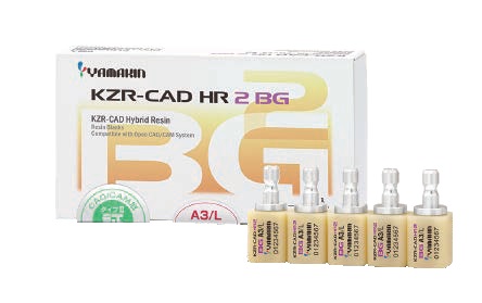 小臼歯用CAD/CAM冠　KZR-CAD HR2 BG KZR-CAD HR2 BG GR