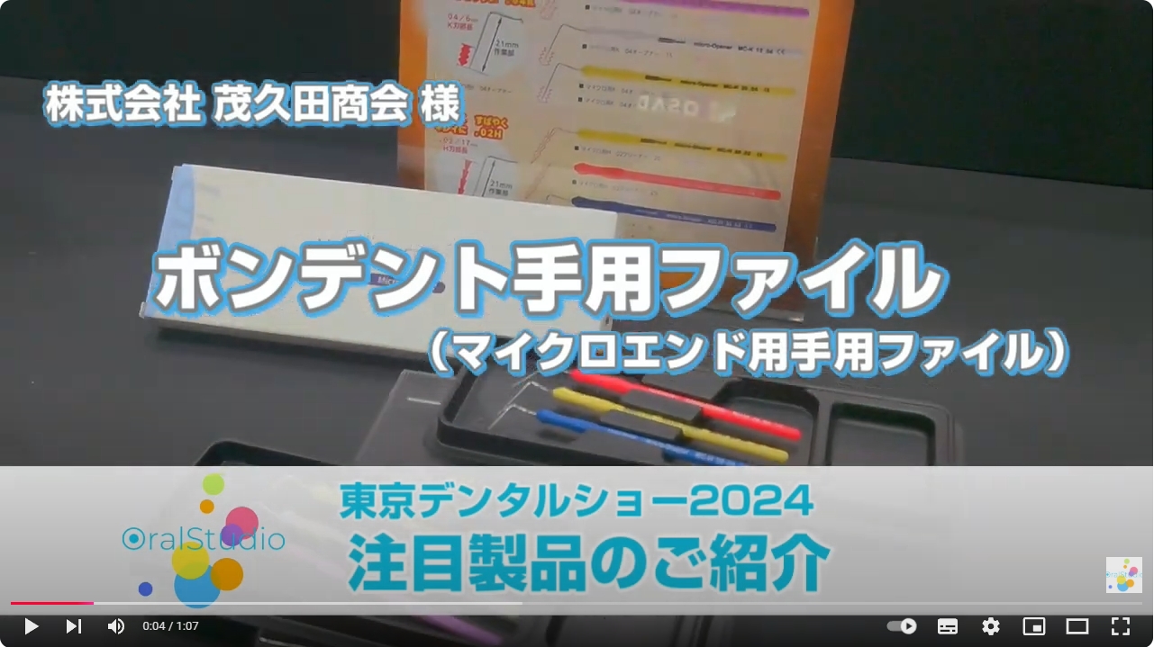 ボンデント手用ファイル